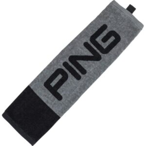 PING Tri-Fold Towel - Dark Grey