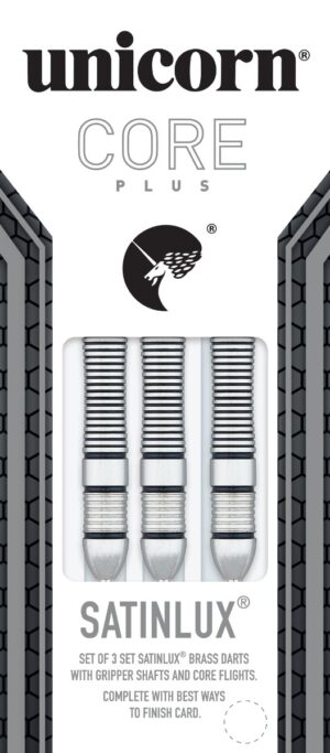 Unicorn Core Plus Satinlux Steel Tip Dart